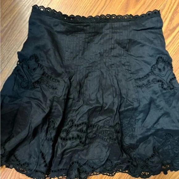 NWT ISABEL MARANT Marion Mini Skirt Black 4 - Picture 5 of 8